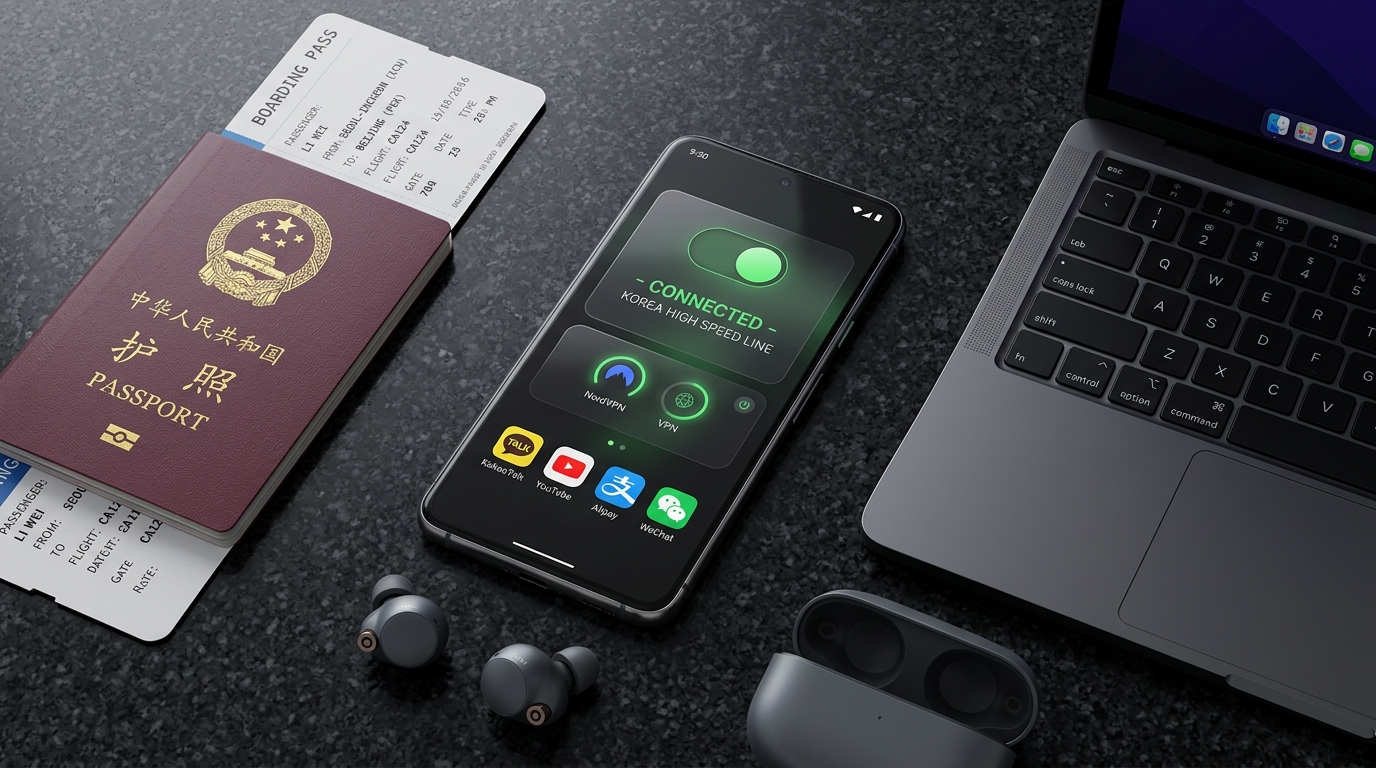 [Smart Travel Life] Direct Korean backbone ensures VoiceTalk, 4K YouTube, Alipay, and WeChat Pay operate simultaneously and reliably.